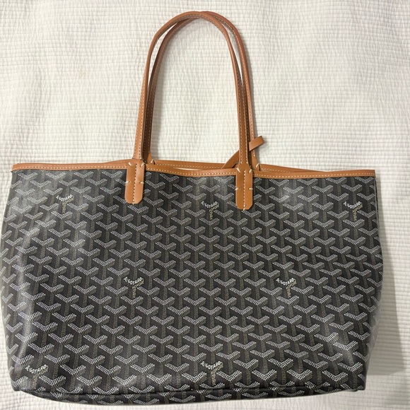 Black and Brown Tote Bag - Picture 1 of 7